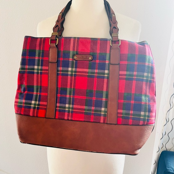 Simply Noelle Plaid shoulder bag - Picture 2 of 11